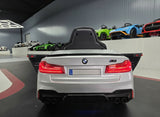 Electric ride on car BMW M5 24 volt metallic grey