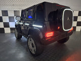 Children's car Mercedes EQG black 12 volts
