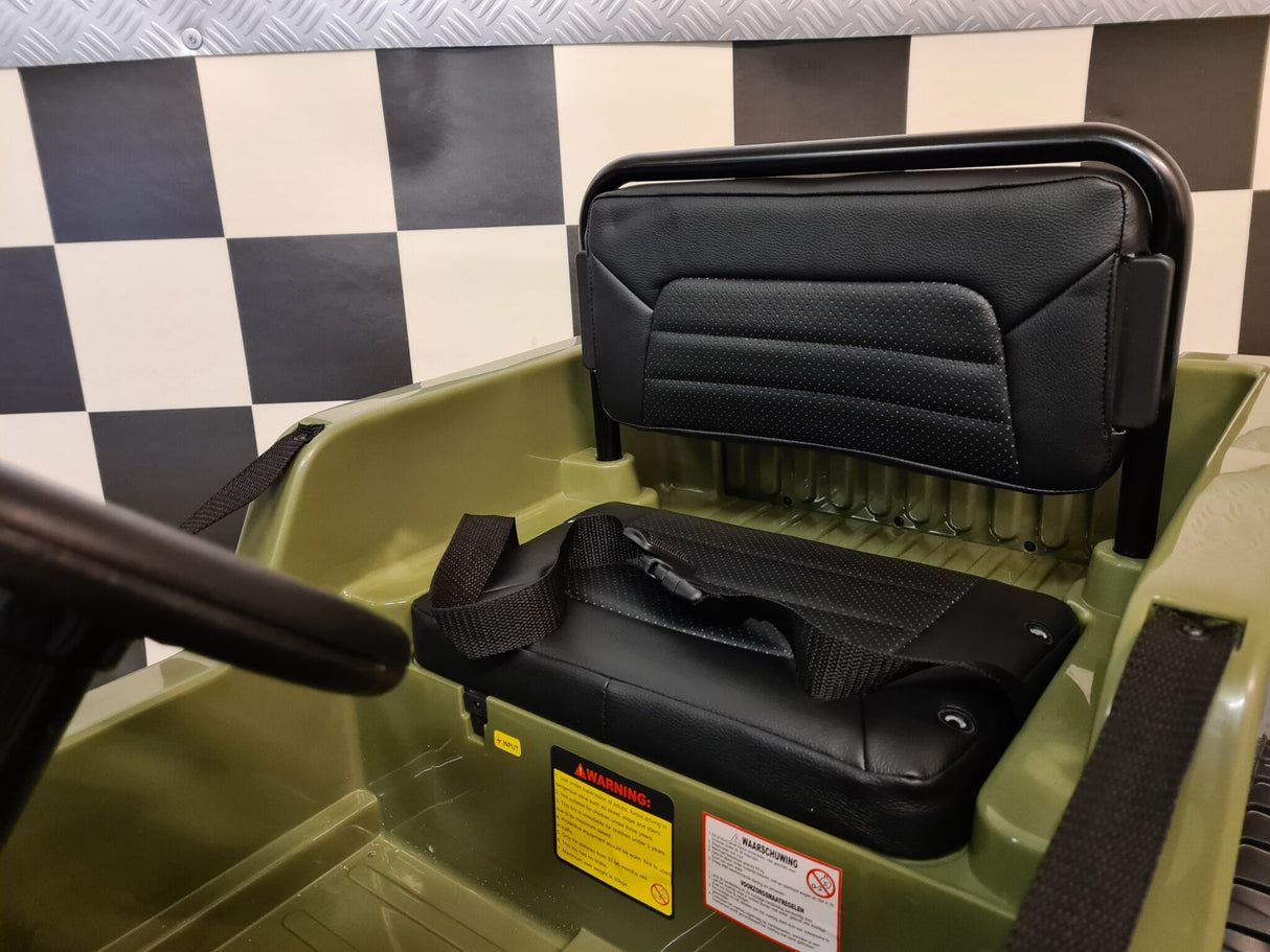 Electric children's jeep Willy 12 volts with remote control 1 person