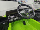 Children's car Mercedes CLA 45 green