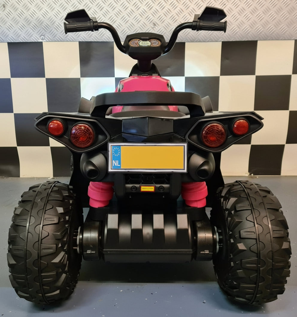 Electric children's quad Phyton pink