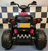 Electric children's quad Phyton pink