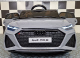 Electric children's car Audi RS 6 nardo grey
