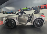 Electric children's car BMW M4 12 volt metallic grey