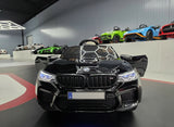 BMW M5 24 Volt Metallic Black Children's Car