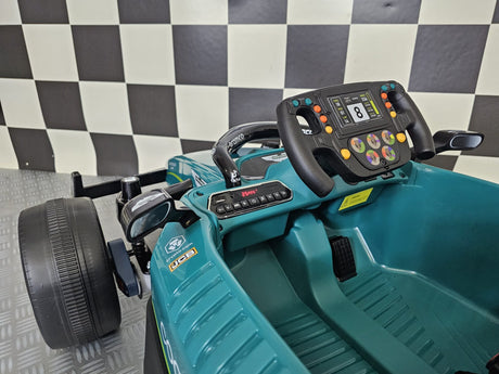 Aston Martin Formula 1 children's car 24 volts