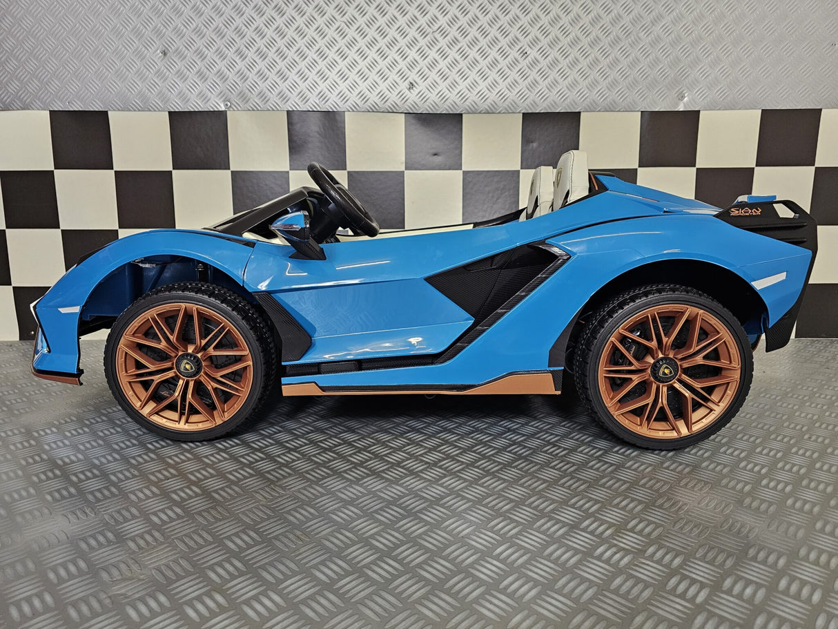 Børnebil Lamborghini Sian 2-personers 24 volt
