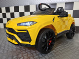 Electric children's car Lamborghini Urus 12 volt yellow