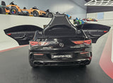 Electric children's car Mercedes CLA 45 metallic black