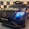 Children's car Mercedes GLC 63 AMG 1 person metallic black