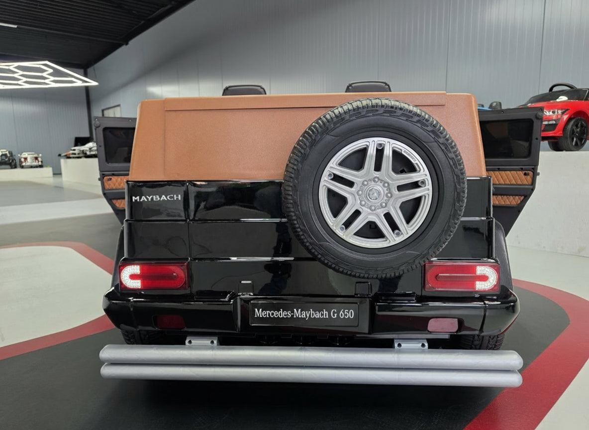 Mercedes Maybach XXL 24 volt electric children's car with MP4