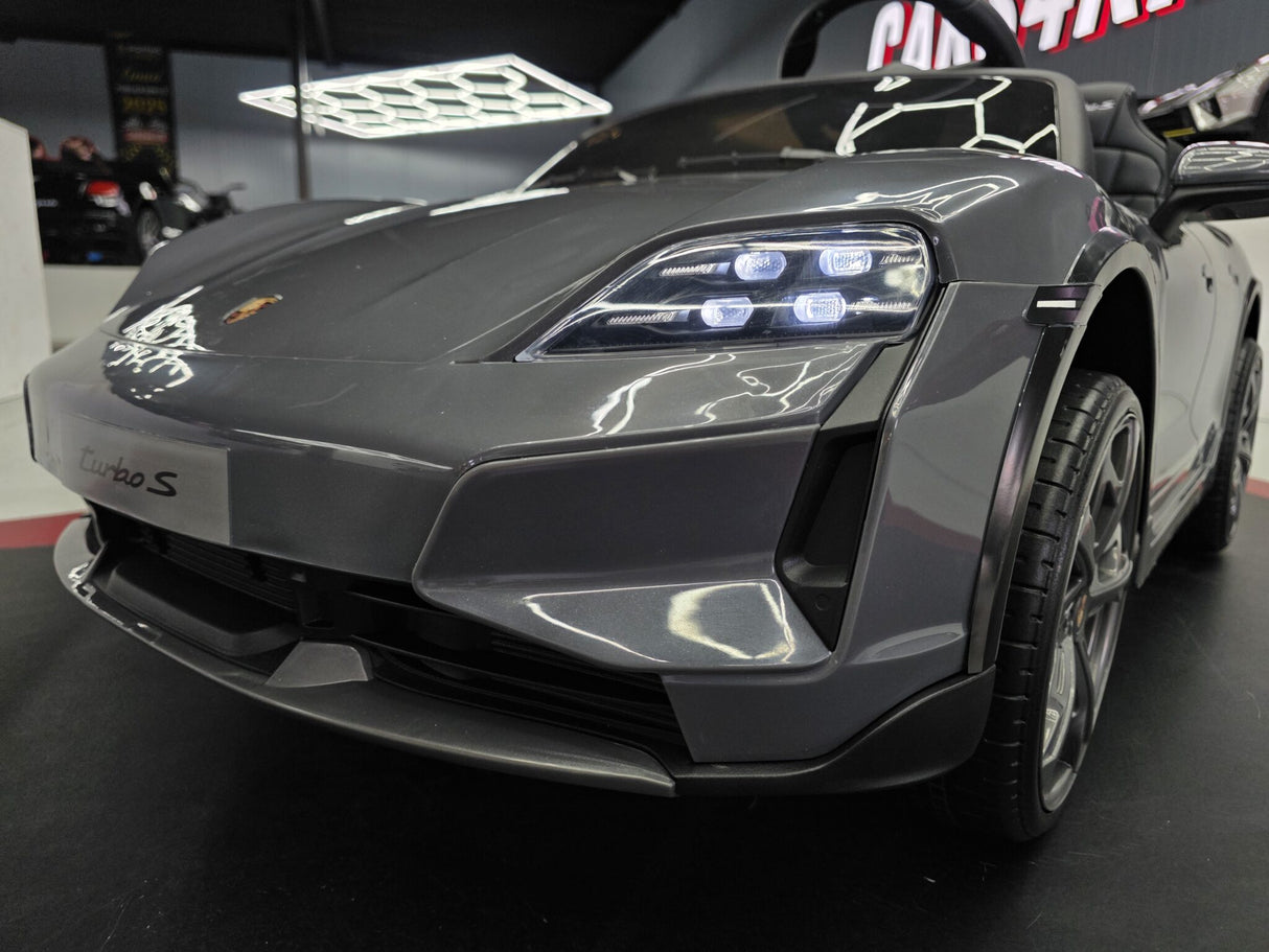 Børnebil Porsche Taycan 2-personers 24 volt