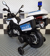 Electric children's motorcycle police BMW F850 12 volts