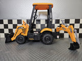 Elektrisk børnetraktor JCB Sitemaster med tag 12 volt
