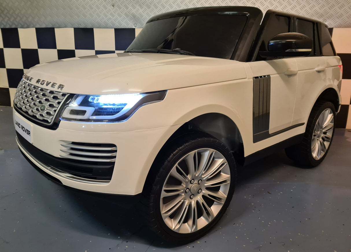 Battery Children's car Range Rover HSE Sport 2 person 12V 4 motors White