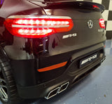 Children's car Mercedes GLC 63 AMG 1 person metallic black