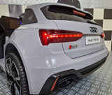 Electric children's car Audi RS 6 nardo grey