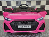 Battery children's car Audi RS6 12 volt pink
