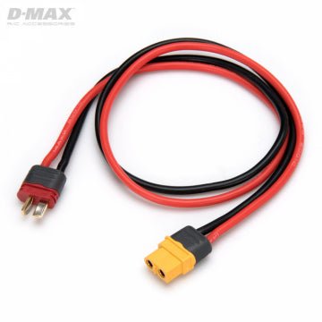 DynoMAX B9661 - Charge Lead T-Plug Male to XT60 14AWG 500mm