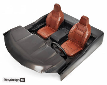 Bittydesign BDCR-RK1-DC - Clear Interior for ROCK1 1/10 Crawler Body Pre-Cut