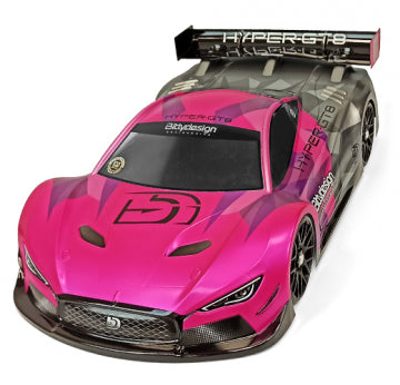 Bittydesign BDGT8-HYP - Hyper GT-8 Body 325mm Wheelbase (Not painted)