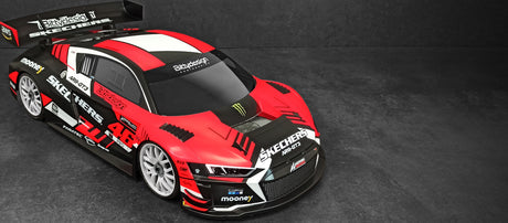 RACING EXPERIENCE BDGT8-R8LW - Bitty Design AR8-GT3 1:8 GT Body for LWB uncut unpainted 1mm