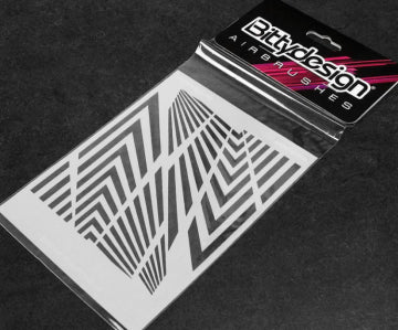 Hobbynox BDSTC-006 - Vinyl Stencil - Ipnotic V2