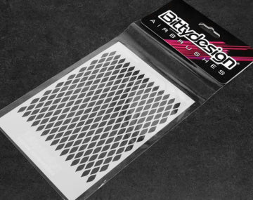 Hobbynox BDSTC-010 - Vinyl Stencil - Grill