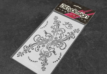 Hobbynox BDSTC-020 - Vinyl stencil - Floreal