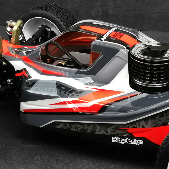 Body VISION 1/8 Buggy Kyosho MP10 Clear Pre-cut