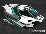 Body VISION 1/8 Buggy Mugen MBX8 Eco (Clear) Pre-Cut