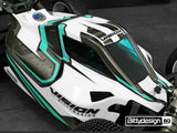 Body VISION 1/8 Buggy Mugen MBX8 Eco (Clear) Pre-Cut