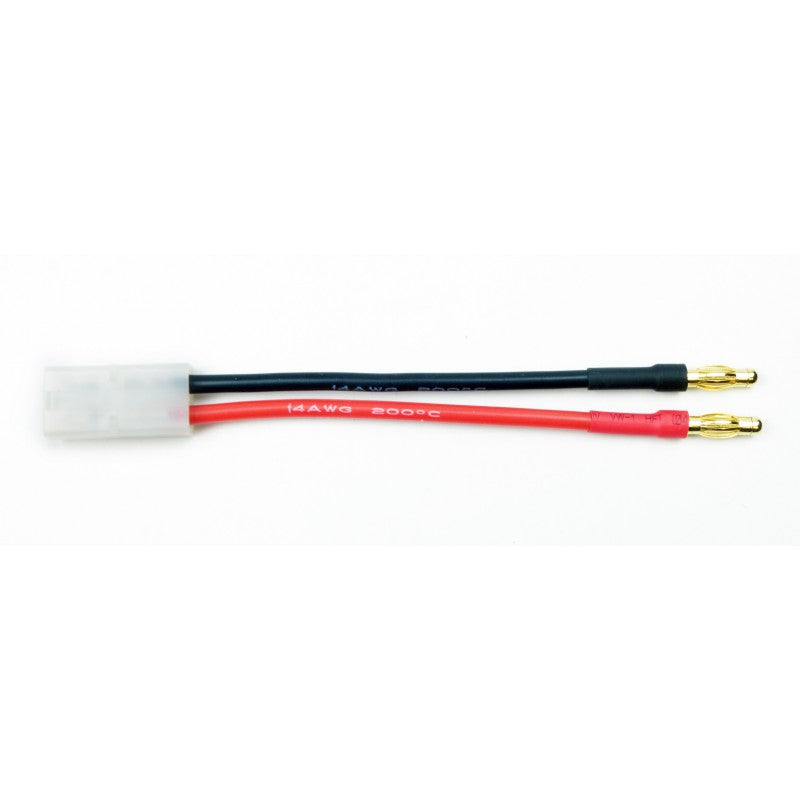 Adaptor gold 4mm (M) to TAMIYA plug battery (F)
