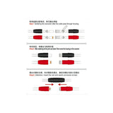 Connector : AS150 7.0mm anti-spark Female plug (5R+5BK)