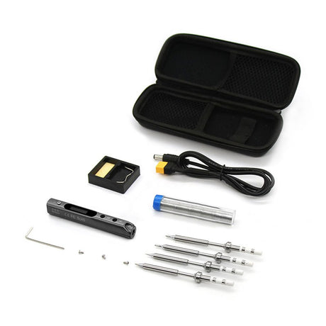 TS100 Soldering iron  (12-24V/17-65W) - Luxe set V2022
