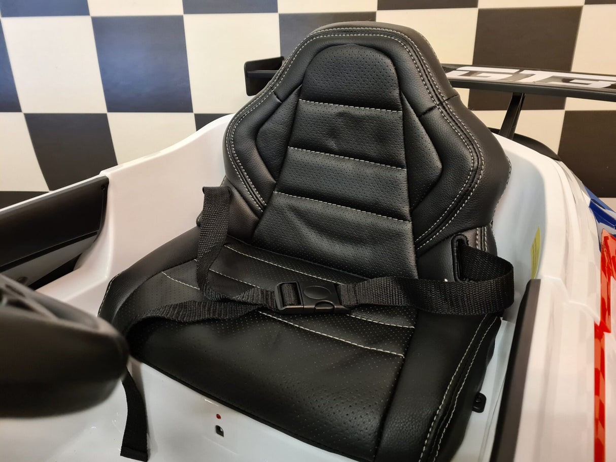 Electric ride on car BMW M6 GT3 with 2.4G RC white