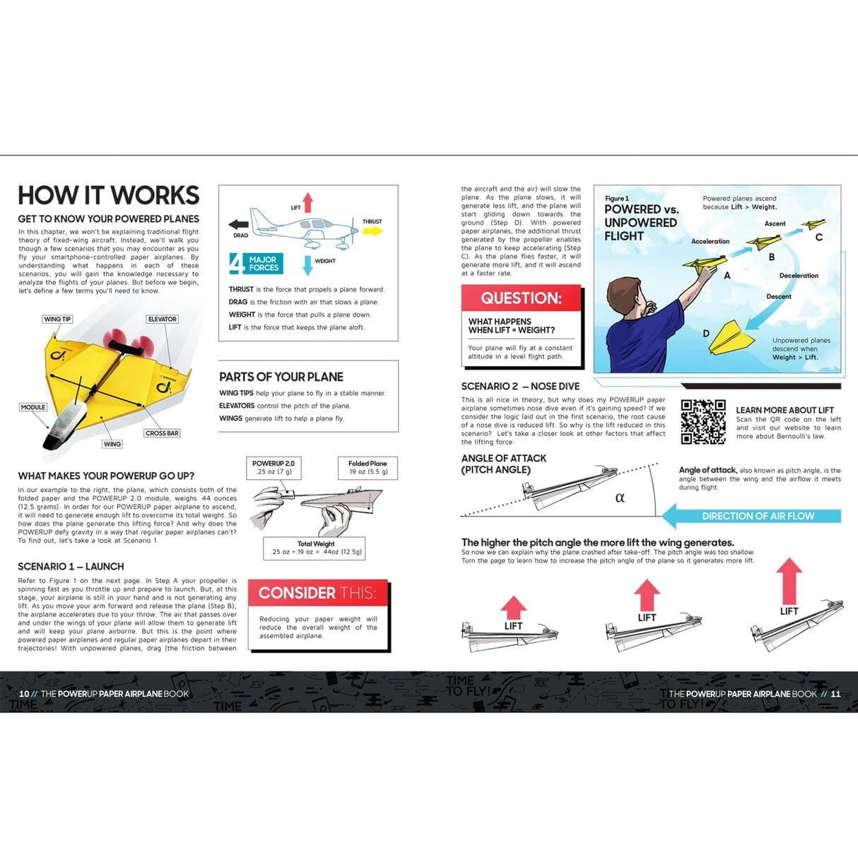 The Paper Airplane Book – Lær at mestre papirflyvning - POWER UP