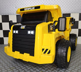 Caterpillar children's dump truck 12 volts