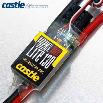 Castle Creations 010-0110-00 - PHOENIX EDGE LITE 130 - 25V 130A ESC