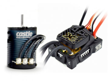Castle Creations CC010-0171-03 - Mamba Micro X2 Combo with 1406-2850KV Motor