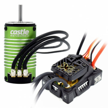 Castle Creations CC010-0171-06 - Mamba Micro X2 Combo with 1007-8450KV Motor