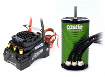 Castle Creations 010-0174-11 - Combo Cobra 10 6S ESC & 1412-2100kV Sensored Motor