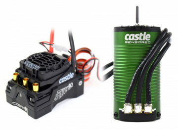 Castle Creations 010-0174-15 - Combo Cobra 10 6S ESC & 1415-2400kV Sensored Motor