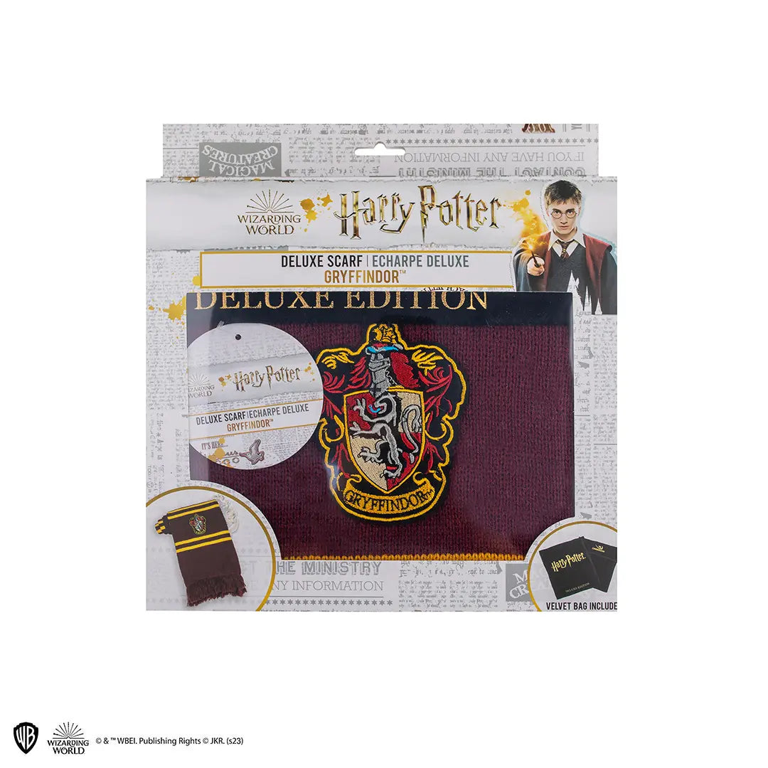 Scarf Deluxe - Gryffondor purple - Harry Potter