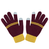 Gryffindor purple/gold Etouch Gloves - Harry Potter