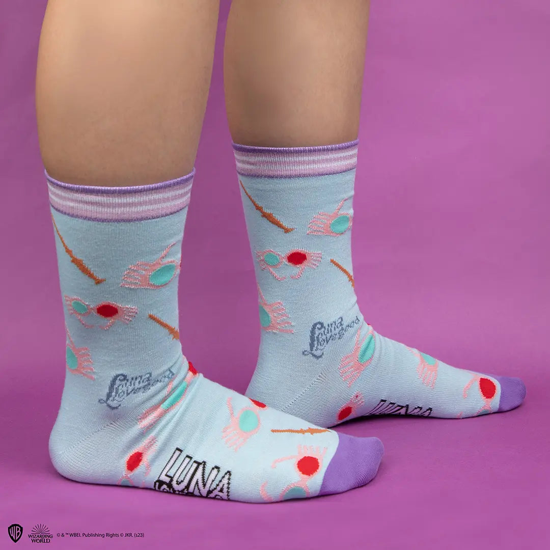 Set of 3 socks Luna Lovegood - Harry Potter