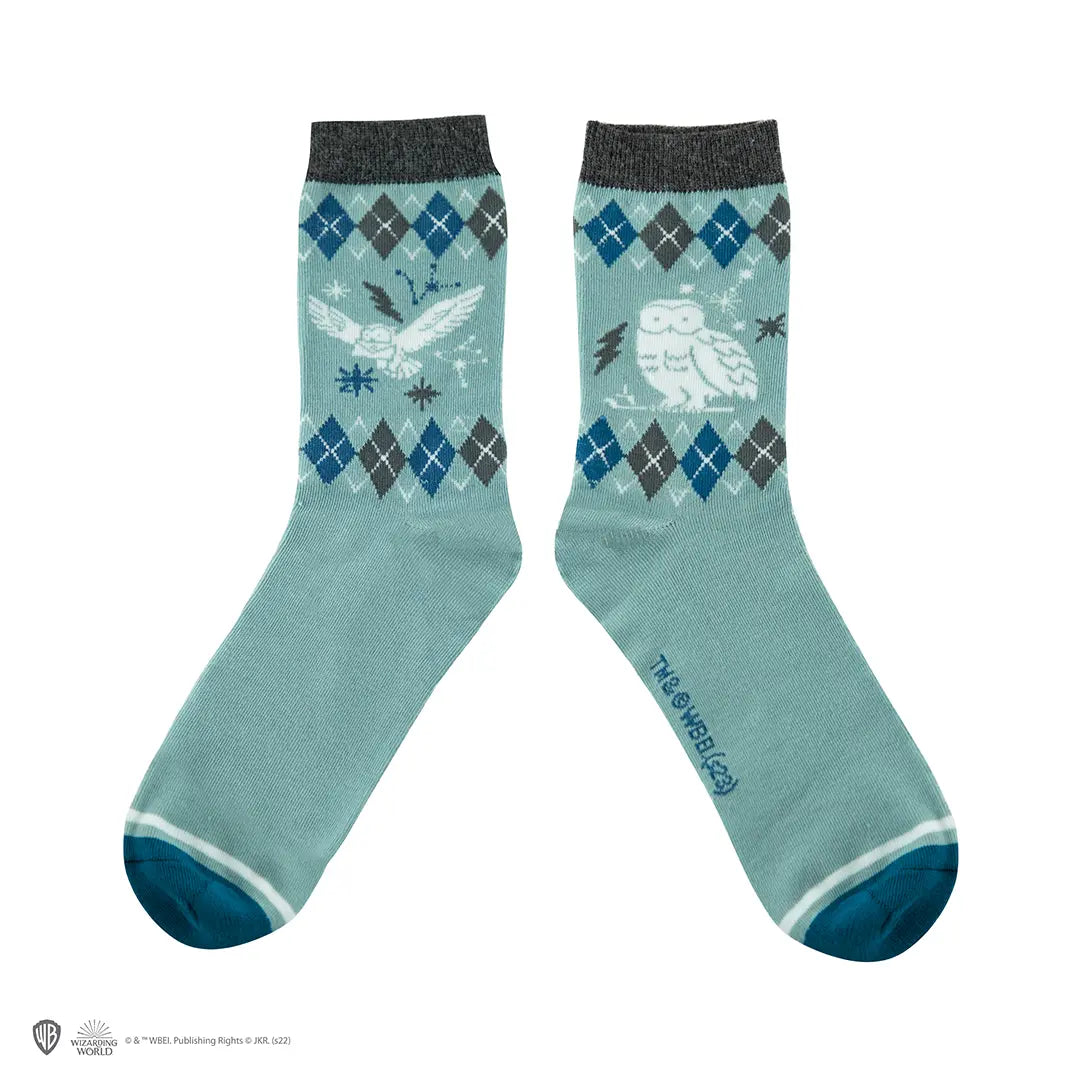 Set of 3 socks Hedwig - Harry Potter