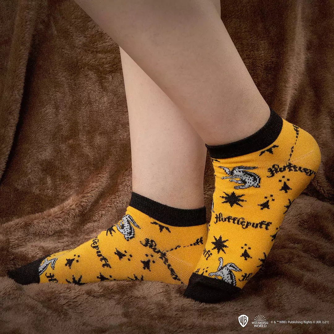 Set of 3 Hufflepuff’s ankle socks - Harry Potter