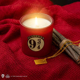 Platform 9 3/4 candle with Hogwarts Express ticket necklace - Harry Potter