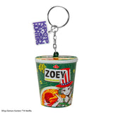 Squishy keychain - Zoey Hamburger Noodles - KPop Demon Hunters